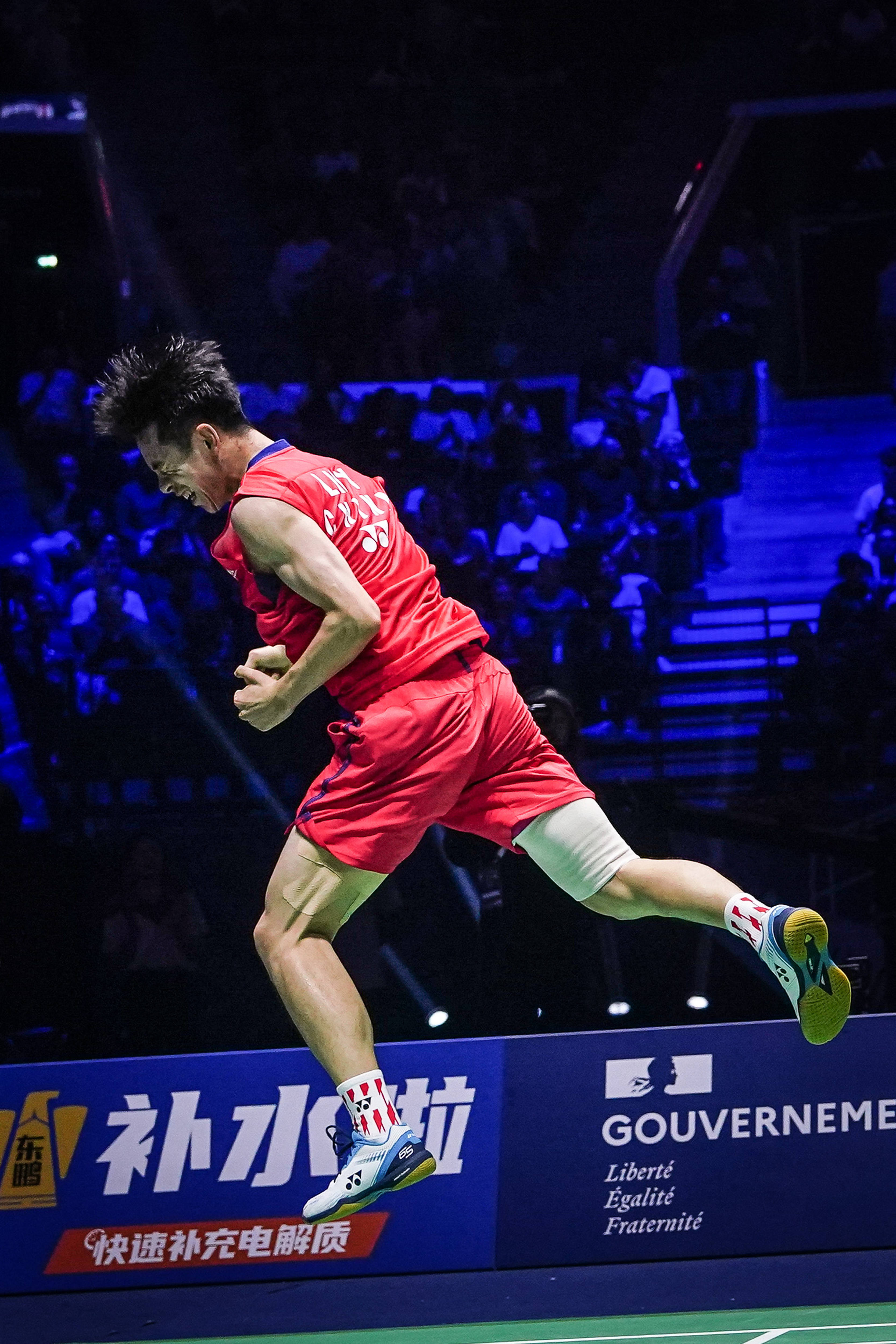 （体育）羽毛球——世锦赛：陈柏阳/刘毅晋级男双决赛