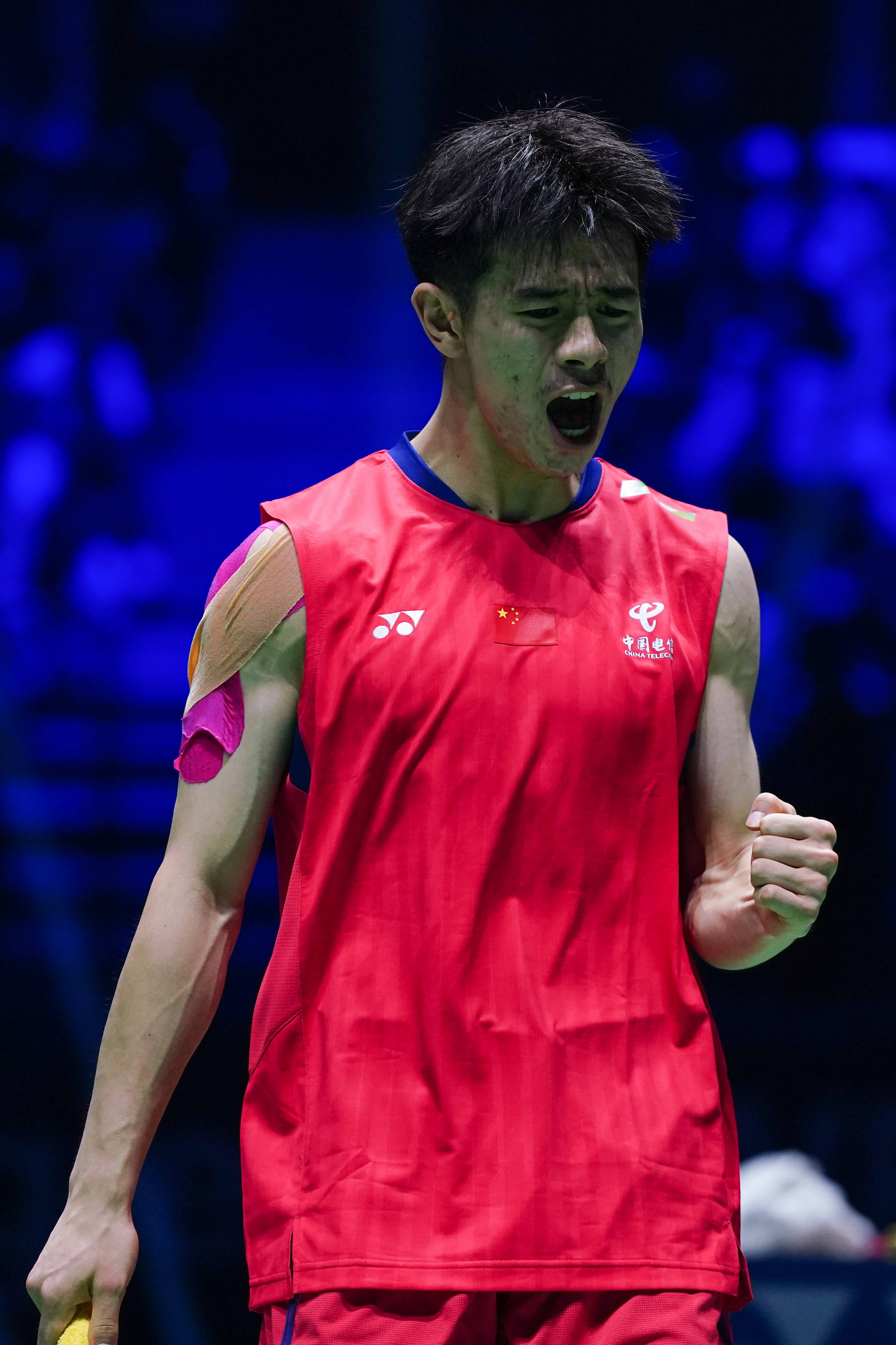 （体育）羽毛球——世锦赛：陈柏阳/刘毅晋级男双决赛