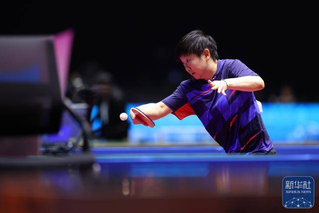 全运会｜孙颖莎亮相乒乓球女单比赛