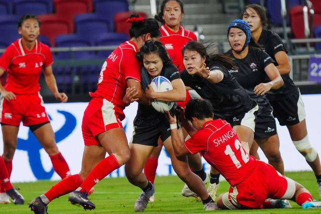 全运会｜七人制橄榄球在香港启德体育园开赛