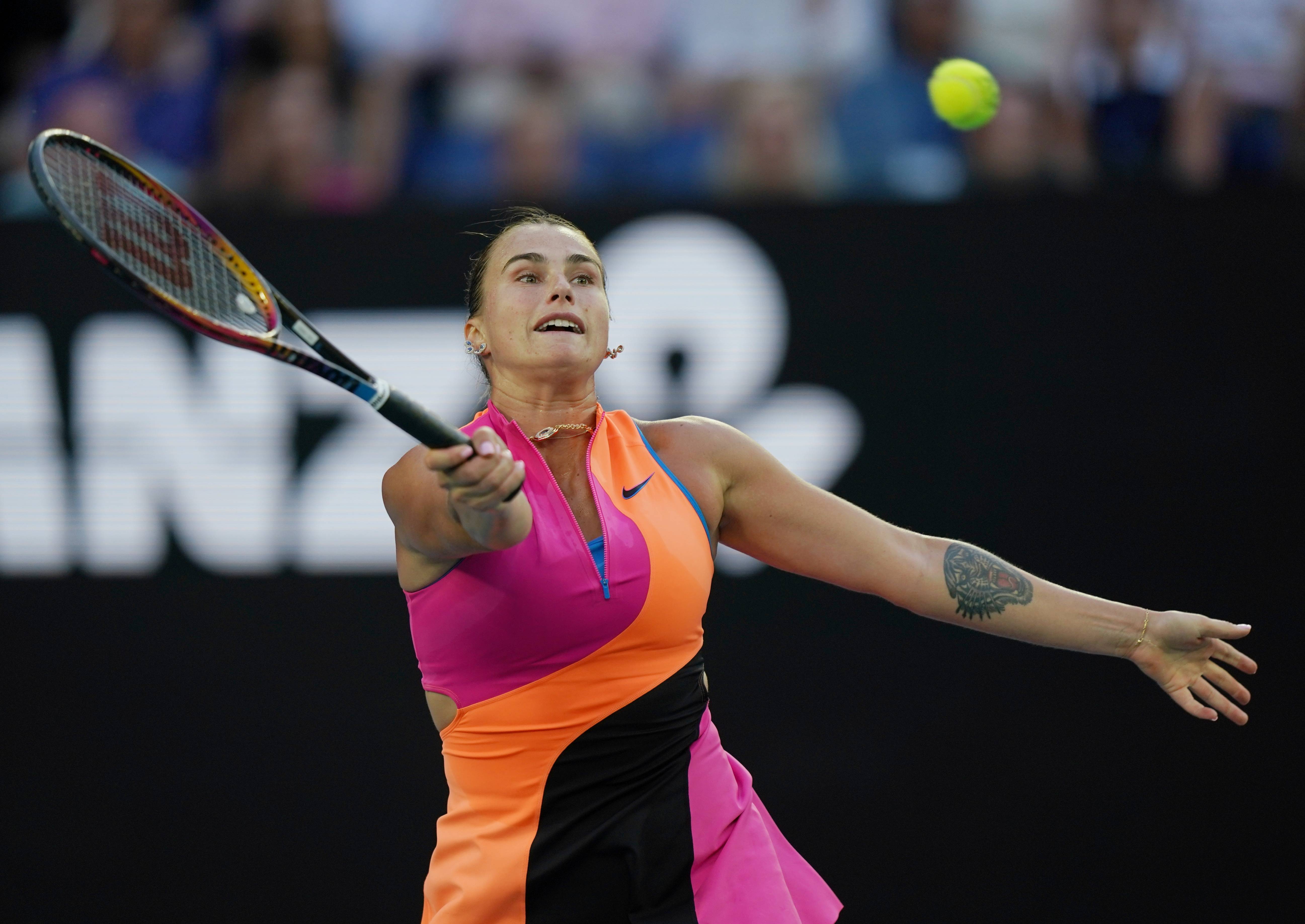 （体育）网球——澳网：萨巴伦卡女单首轮晋级