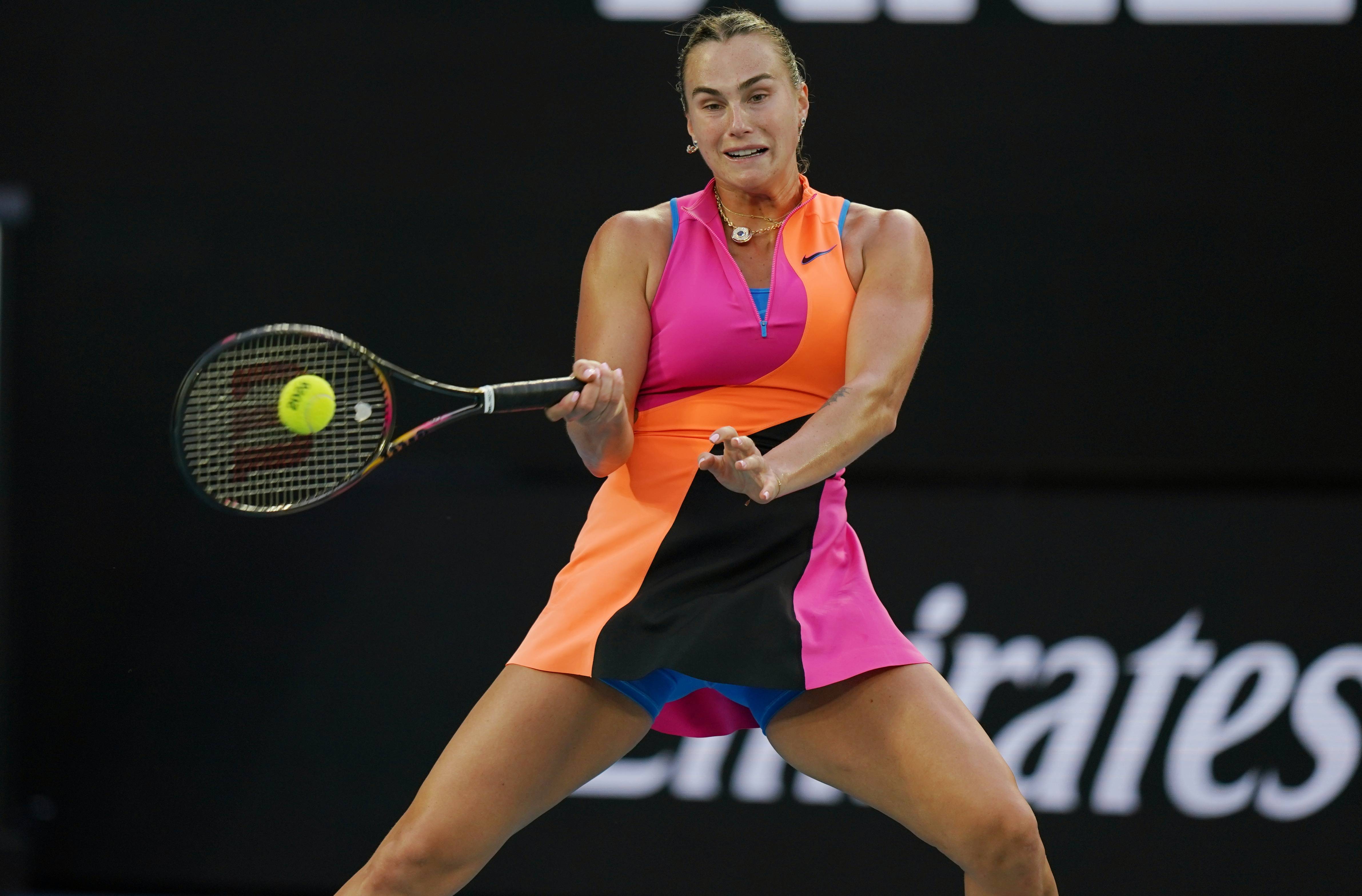 （体育）网球——澳网：萨巴伦卡女单首轮晋级